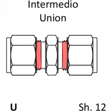 Соединительный фитинг U